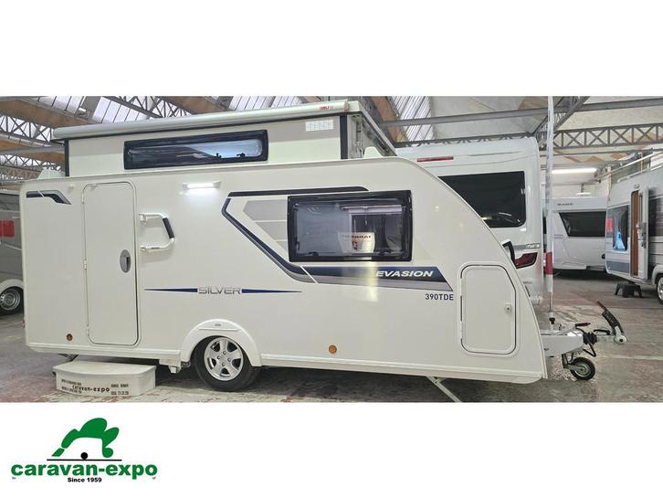 SILVER EVASION 390 TDE, Caravans en Kamperen, Caravans, Bedrijf, tot en met 3, 750 - 1000 kg, Overige merken, 4 tot 5 meter