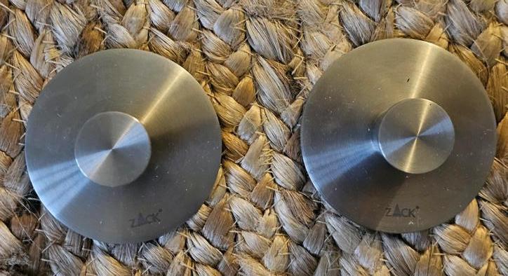 Porte serviette Alu brossé ZACK, Maison & Meubles, Enlèvement, Comme neuf, Gris, Porte-serviettes