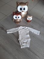 Meegroeibody/romper bamboo met lange mouwen Hema maat 44, Ophalen of Verzenden