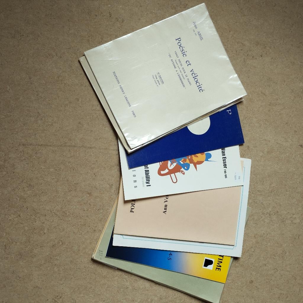 Pianopartituren Belgisch 11stuks  3eur/st, Muziek en Instrumenten, Bladmuziek, Zo goed als nieuw, Artiest of Componist, Klassiek