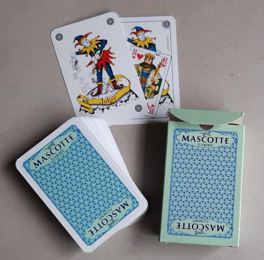 SPEELKAARTEN MASCOTTE SIGARETTEN PAPIER RECLAME TABAK TABA, Verzamelen, Ophalen of Verzenden, Speelkaart(en)