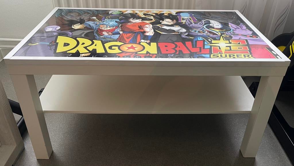 Table basse Dragon Ball Super personnalisée, Enlèvement, Utilisé
