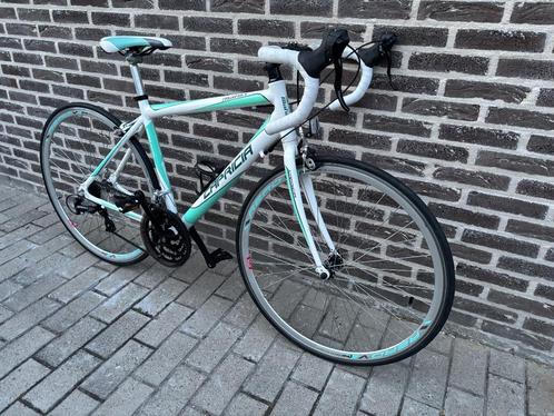 Dames Meisjes koers race fiets Capricia maat 48, Fietsen en Brommers, Fietsen | Racefietsen, Zo goed als nieuw, Dames, 15 tot 20 versnellingen