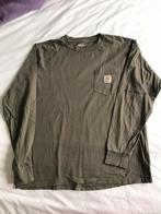 T-shirt lange mouwen Carhartt S, Kleding | Heren, Ophalen, Carhartt, Zo goed als nieuw, Groen