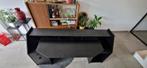 Bureau Zwart 179.8 x 65.5 cm, Ophalen, Zo goed als nieuw, Bureau