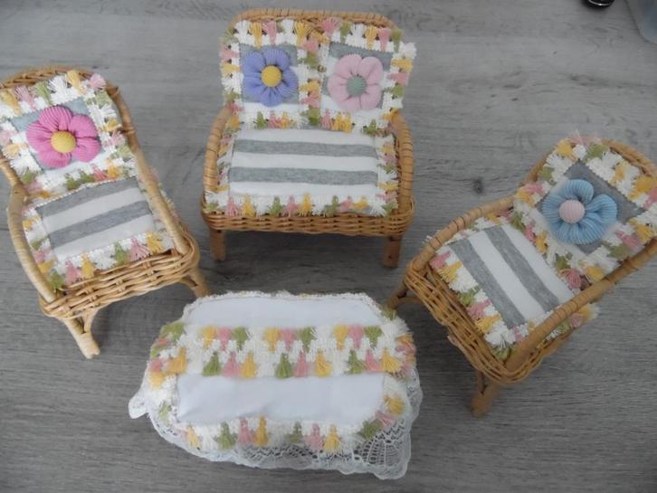 poppenhuis meubels, Collections, Maisons de poupées & Accessoires, Comme neuf, Autres types, Enlèvement ou Envoi