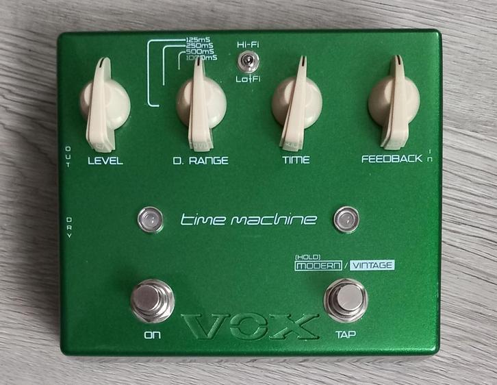 Vox Time Machine Delay, Muziek en Instrumenten, Effecten, Gebruikt, Delay of Echo, Ophalen of Verzenden