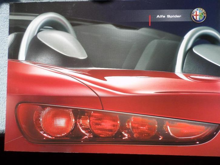 Alfa Romeo  Spider 2006 brochure, Boeken, Auto's | Folders en Tijdschriften, Alfa Romeo, Ophalen of Verzenden