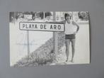 fankaart gesigneerd Erik Marijsse Playa de Aro, Ophalen of Verzenden, Zo goed als nieuw, Foto of Kaart, Gesigneerd