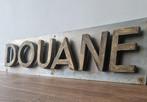 DOUANE dépôt MESSING letters, Ophalen, Zo goed als nieuw