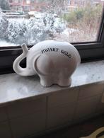 Stenen Spaarpot, 18cm hoog en weegt 1200 gram, Verzamelen, Spaarpotten, Ophalen of Verzenden, Zo goed als nieuw