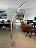 Staande leeslamp (dimmer), Huis en Inrichting, Lampen | Vloerlampen, Ophalen, Zo goed als nieuw, Metaal, 150 tot 200 cm