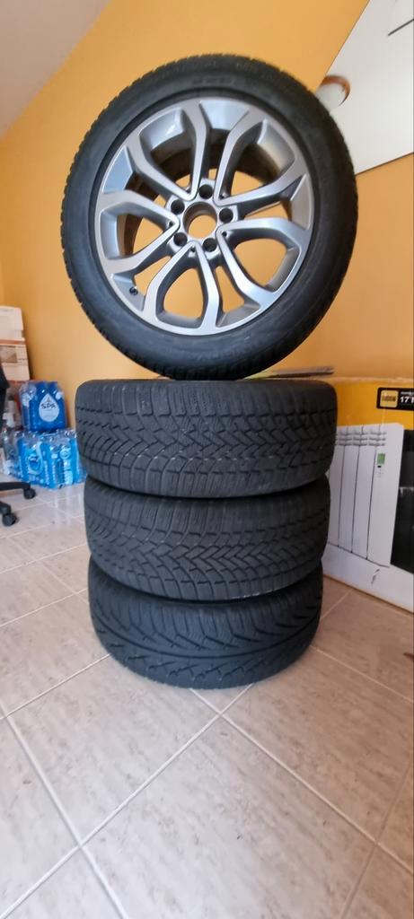 Mercedes C klasse 225 50 17 98V M+S wintervelgen en banden, Auto-onderdelen, Banden en Velgen, Band(en), All Season, 17 inch, 225 mm
