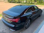 AUDI A6 SLINE HYBRIDE/QUATTRO/CAMERA/ADAPTIVECRUISE/TREKHAAK, Auto's, Automaat, Zwart, Leder, Bedrijf