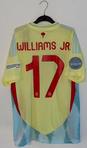 Officieel Nico Williams Spanje shirt EK 2024