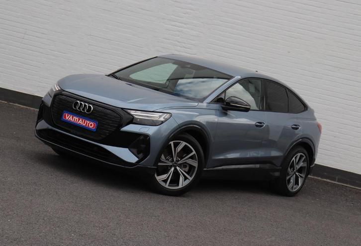 Audi Q4 e-tron 50 SB Quattro S-line - Matrix/Keyless/SONOS, Auto's, Audi, Bedrijf, Te koop, Q4 e-tron, 4x4, ABS, Achteruitrijcamera
