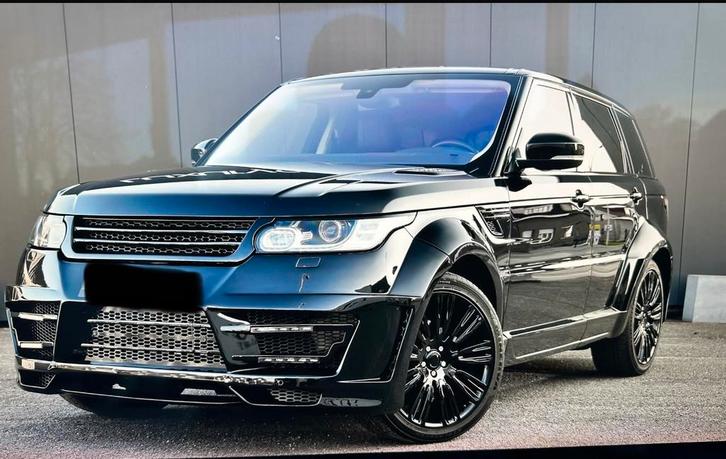 Kit carrosserie Range Rover Sport Lumma 2016 3.0TDV6 EURO 6, Autos, Land Rover, Particulier, 4x4, ABS, Caméra de recul, Phares directionnels