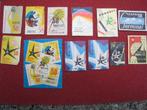 Expo 1958 World Fair Brussel x 12 lucifersetiketten # 3, Verzenden, Overige typen