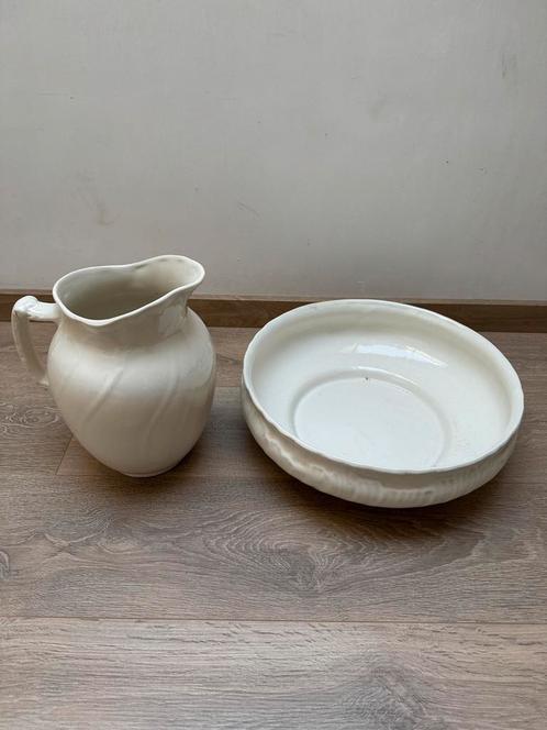 Lampetset / lampetstel Boch la louvière, Antiek en Kunst, Antiek | Keramiek en Aardewerk, Ophalen