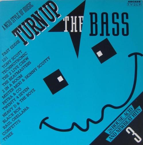 2LP Turn Up The Bass 3, Cd's en Dvd's, Vinyl | Verzamelalbums, Gebruikt, Dance, 12 inch, Ophalen of Verzenden