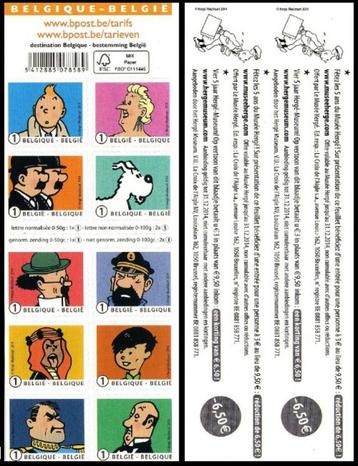 B146 Postzegelboekje Kuifje en zijn vrienden (BD - Hergé) beschikbaar voor biedingen
