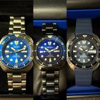 3x Seiko Prospex Turtle Save The Ocean Special Edition, Handtassen en Accessoires, Horloges | Heren, Ophalen, Staal, Polshorloge