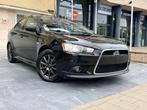 Mitsubishi lancer sportsback, Auto's, Mitsubishi, Zwart, Zwart, Leder, 5 deurs