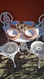 Melamine bordenset, Ophalen of Verzenden, Zo goed als nieuw