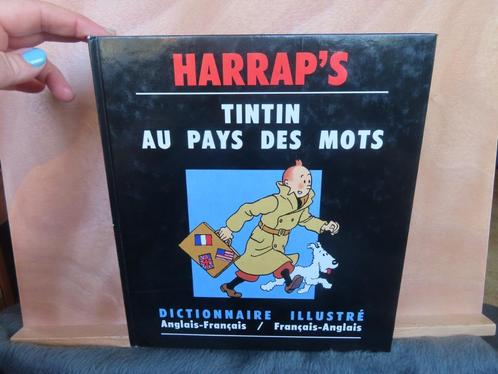 Tintin Au Pays Des Mots / Dictionnaire illustré Anglais-Fran, Boeken, Stripverhalen, Gelezen, Eén stripboek, Ophalen of Verzenden