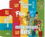 4 CD BOX Flair Millennium Hits '60 '70 '80 '90, Cd's en Dvd's, Ophalen of Verzenden, Zo goed als nieuw, Disco, Boxset