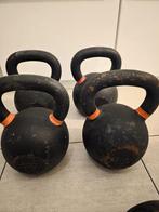 Powdercoated kettlebels, Sport en Fitness, Fitnessmaterialen, Ophalen, Zo goed als nieuw