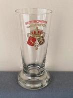 oud gezuurd glas brouwerij d'HOUGAERDE Hoegaarden, Ophalen of Verzenden, Zo goed als nieuw, Glas of Glazen