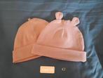 2 roze mutsen maat 50, Enfants & Bébés, Vêtements de bébé | Bonnets, Écharpes & Moufles, Enlèvement, Taille 50