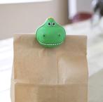 Pratende bag clip - dino - NIEUW, Ophalen