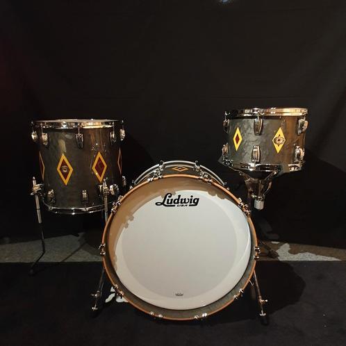 Ludwig 110th Anniversary Legacy Charcoal Birdseye Exotic, Muziek en Instrumenten, Drumstellen en Slagwerk, Nieuw, Ludwig, Ophalen of Verzenden