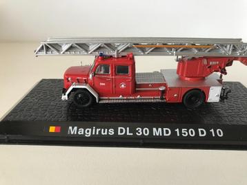 MAGIRUS DL 30 MD 150 X 10 - 101 BRANDWEERMANNEN - 1:72 beschikbaar voor biedingen