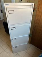 Classeur métallique monobloc professionnel 4 tiroirs, Ophalen, Bureau