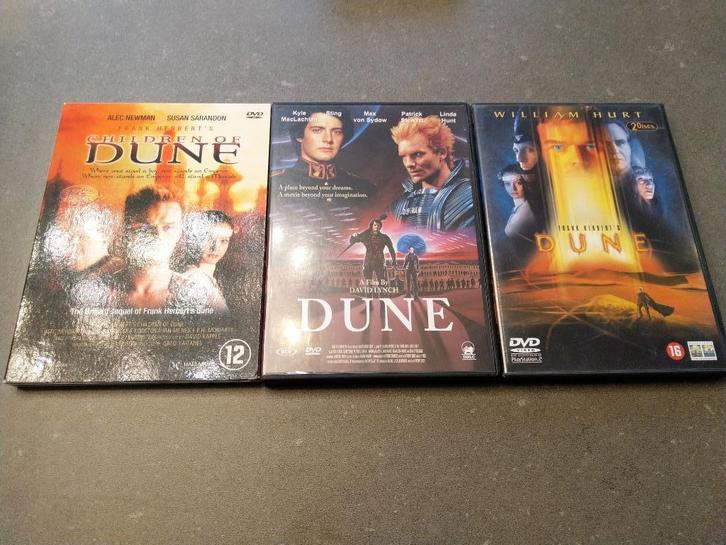 Dune film en reeks (dvd), Verzamelen, Film en Tv, Gebruikt, Film, Ophalen of Verzenden