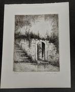 Jef Van Grieken - ets - getekend - 54/200, Ophalen of Verzenden