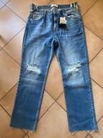 MNG denim Mango blauwe voorgescheurde jeans maat 42 Nieuw!, Kleding | Dames, Mango, Nieuw, W33 - W36 (confectie 42/44), Verzenden