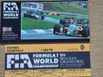 F1 Spa 1988 A Senna : folder & ticket, lees info, zie foto's, Ophalen of Verzenden, Zo goed als nieuw, Formule 1