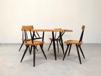 Ilmari Tapiovaara “Pirkka” dining set - Laakan Puu Finland, Huis en Inrichting, Ophalen of Verzenden, Gebruikt, Scandinavisch, Vintage