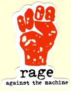 Rage Against the Machine sticker #3, Nieuw, Verzenden