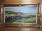 Tableau 1m47 de long et 87  de hauteur avec encadrement, Antiquités & Art, Enlèvement