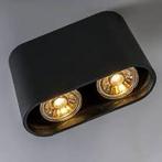 QAZQA Ronda SL Duo - 12 stuks - opbouwspot, Ophalen, Metaal of Aluminium, Nieuw, Led