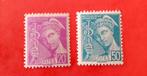 1938 France, Mercurius serie, postfris, Postzegels en Munten, Ophalen of Verzenden, Postfris