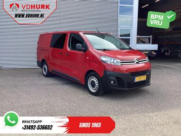 Citroën Jumpy 2.0 HDI 120 pk L3 DC Dubbel Cabine BPM VRIJ! 2 beschikbaar voor biedingen