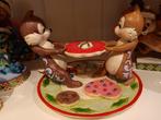 Chip & Dale Save Some for Santa disney traditions, Ophalen of Verzenden, Overige figuren, Zo goed als nieuw, Beeldje of Figuurtje