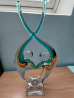 verliefd koppel in glas prachtige kleuren, Ophalen of Verzenden, Nieuw
