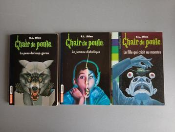 Chair de poule 3 titres R.L. Stine Bayard beschikbaar voor biedingen